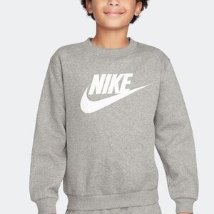 Nike Heather Gray Crewneck Sweatshirt
